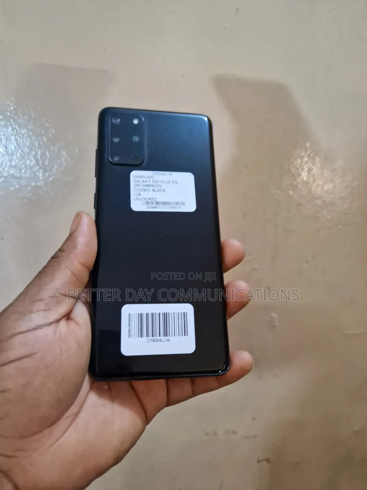 Samsung Galaxy S20+ 5G 128 GB Black