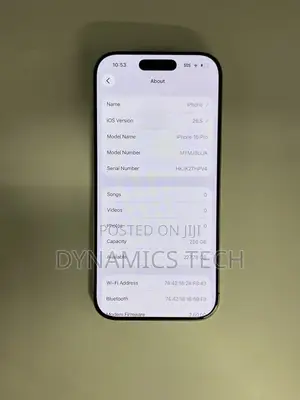 Apple iPhone 16 Pro 256 GB Yellow