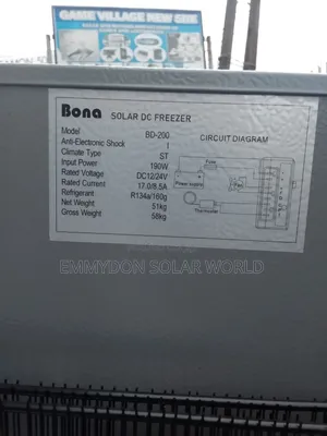 BONA DC Solar Freezer 200L Standing
