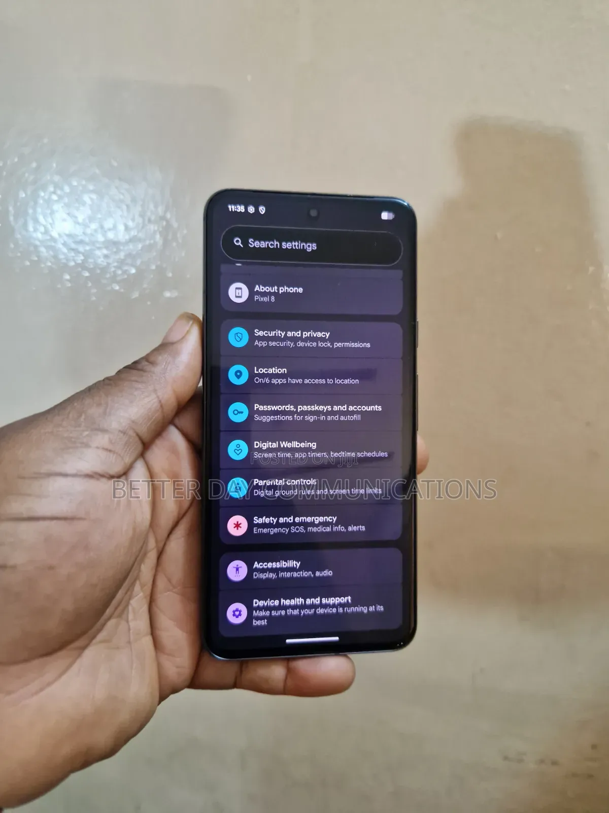 Google Pixel 8 256 GB Black