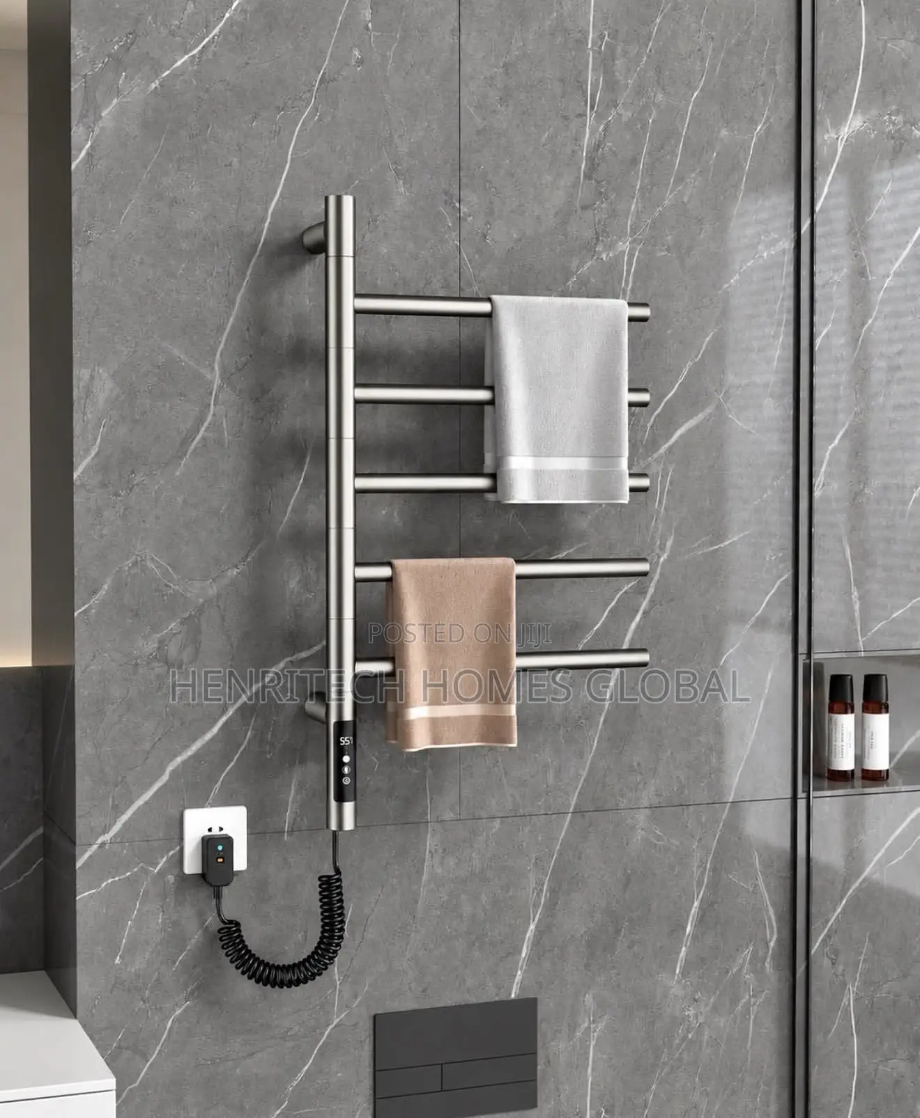Premium Adjustable Bathroom Towel Warmer