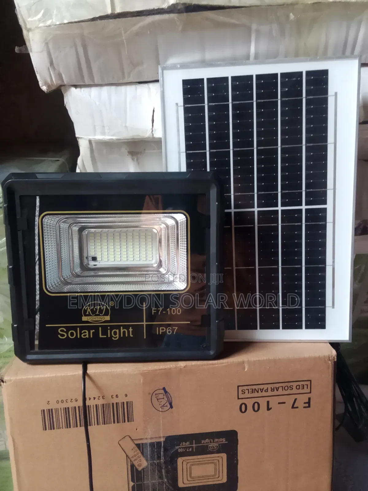 KTJ Solar Flood Lights F7-100