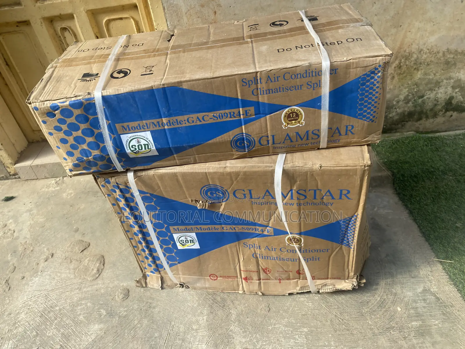 1HP Glamstar Split AC Cooling Solution