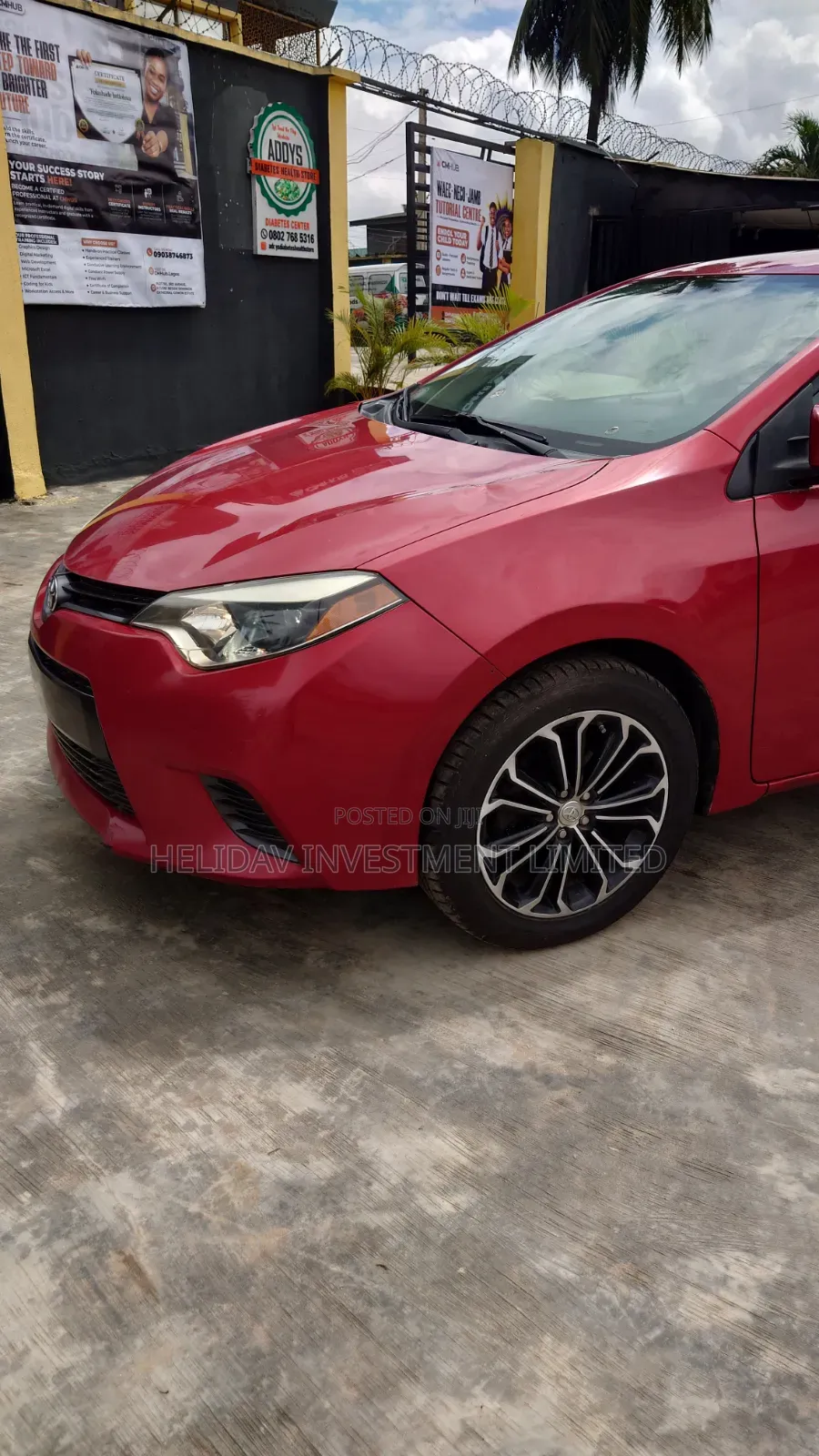 Toyota Corolla 2016 Red