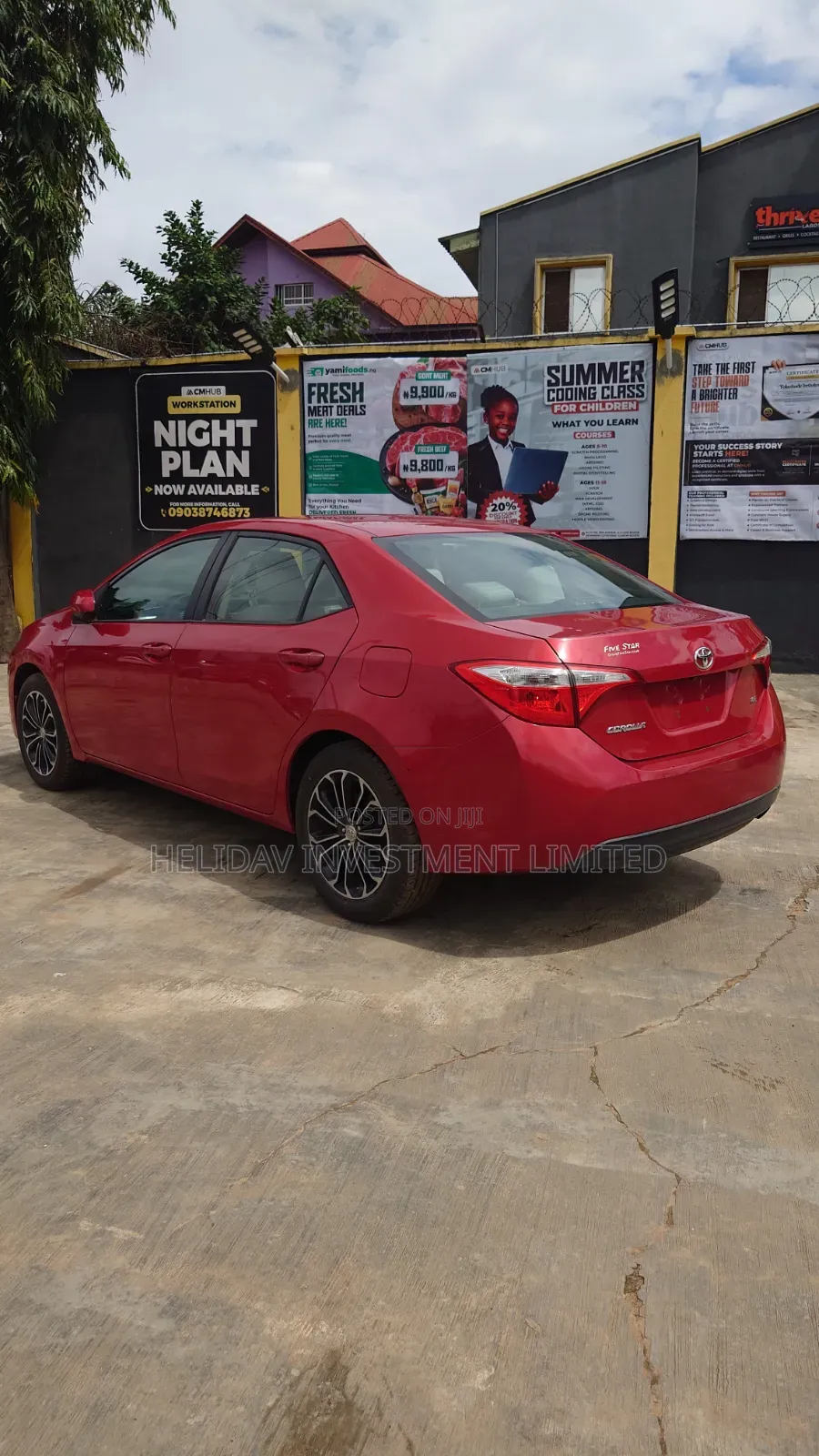Toyota Corolla 2016 Red