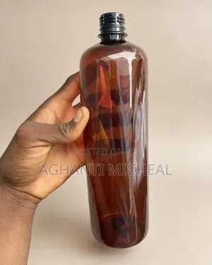 1liter Amber Plastic