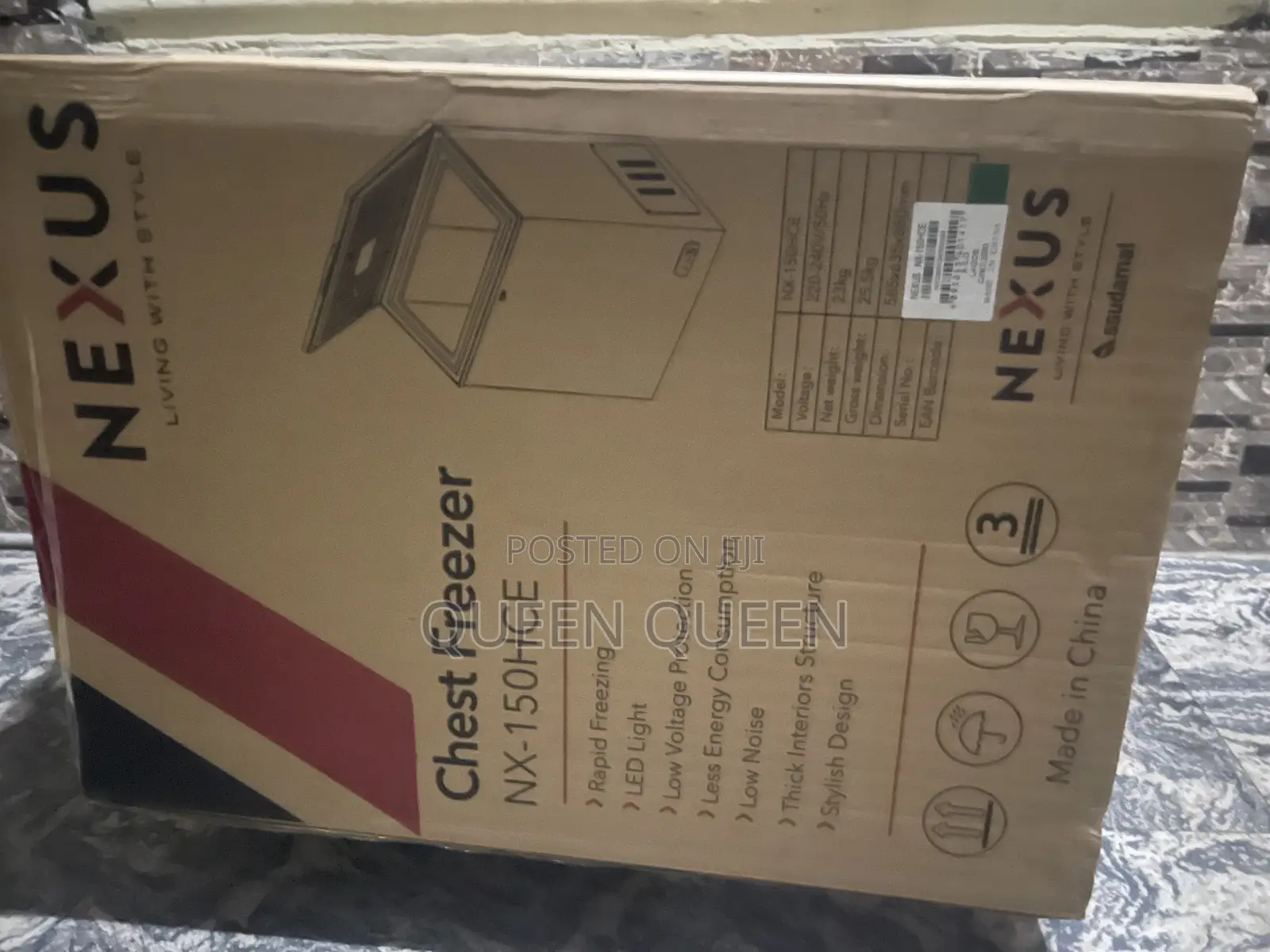 NEXUS-150 Chest Freezer