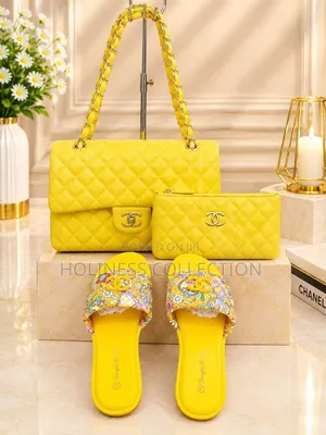 3.5cm Chanel Bag Pink,Yellow, White and Black