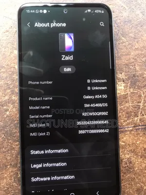 Samsung Galaxy A54 5G 128 GB Black