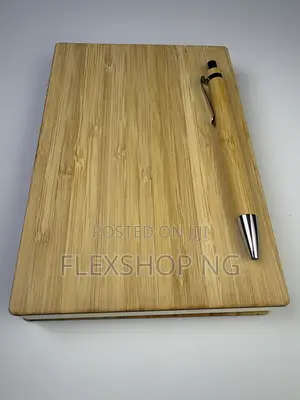 128 Leaves Bamboo Jotter With Pen