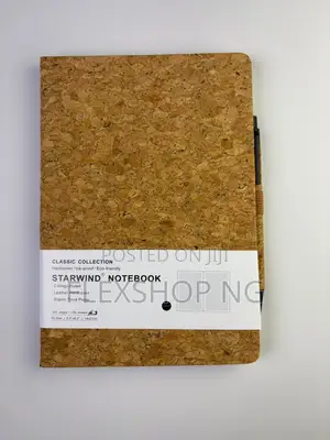 100 Leaves Cork Notebook