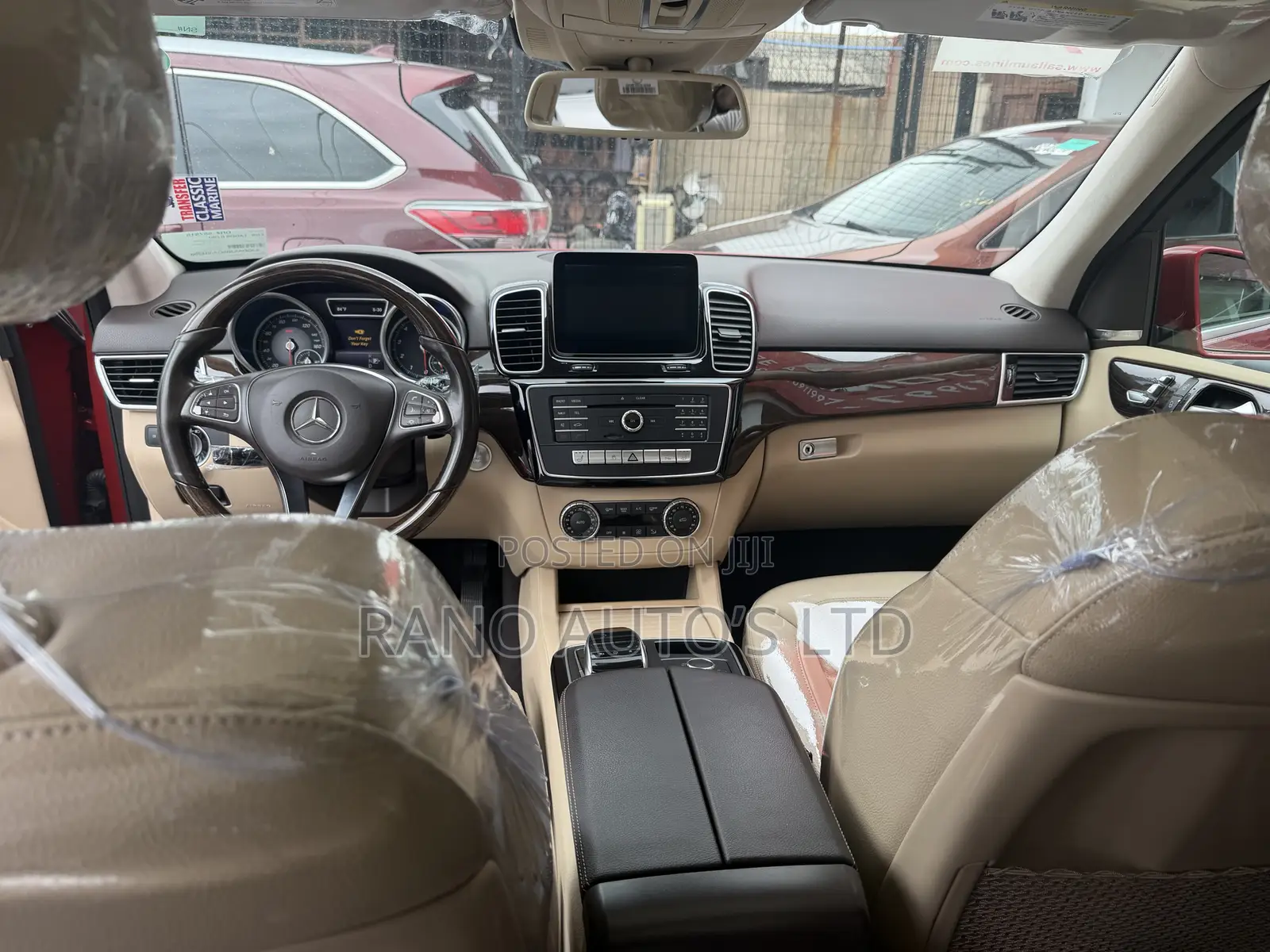 Mercedes-Benz GLE-Class 2017 Red