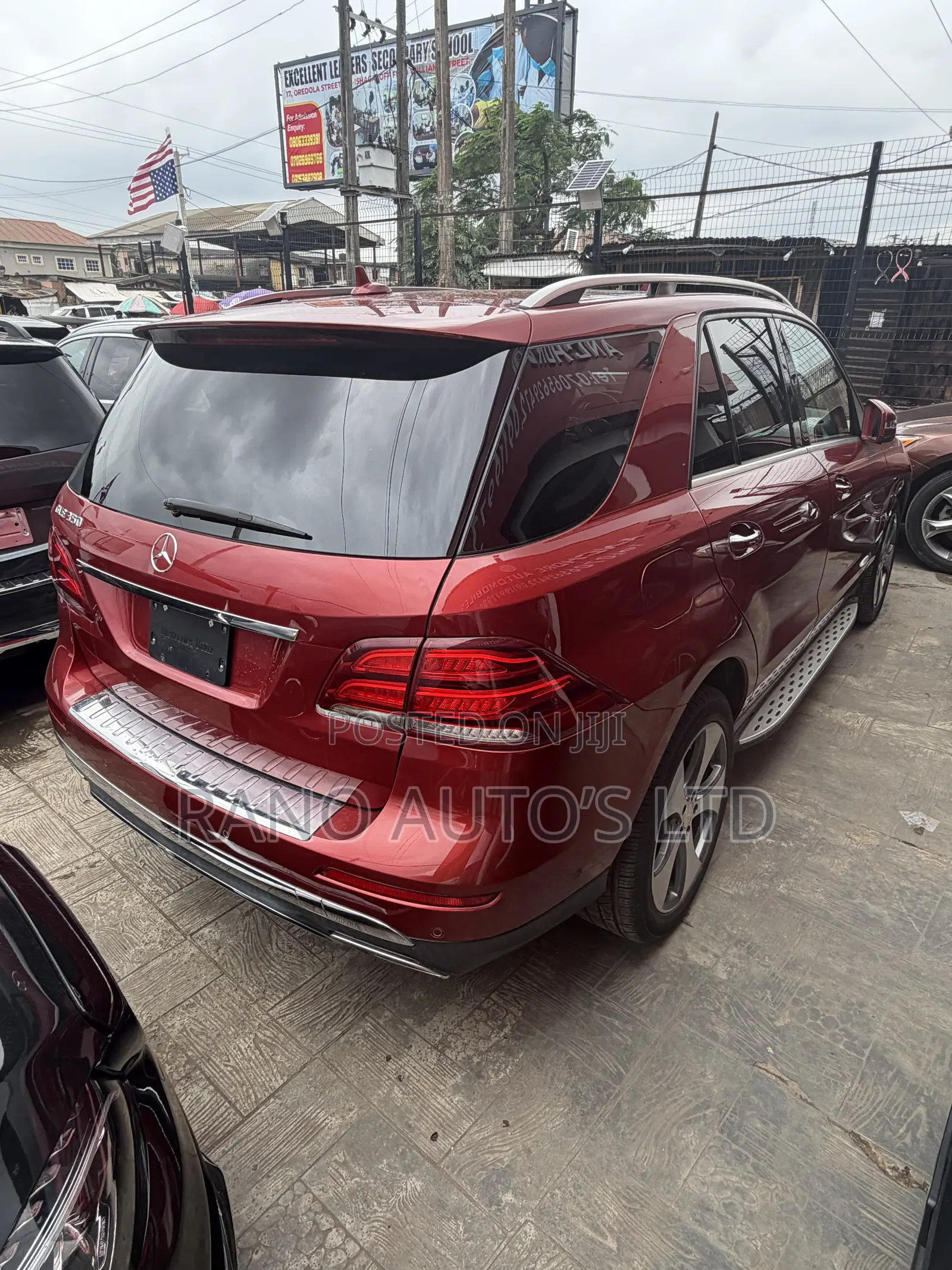 Mercedes-Benz GLE-Class 2017 Red