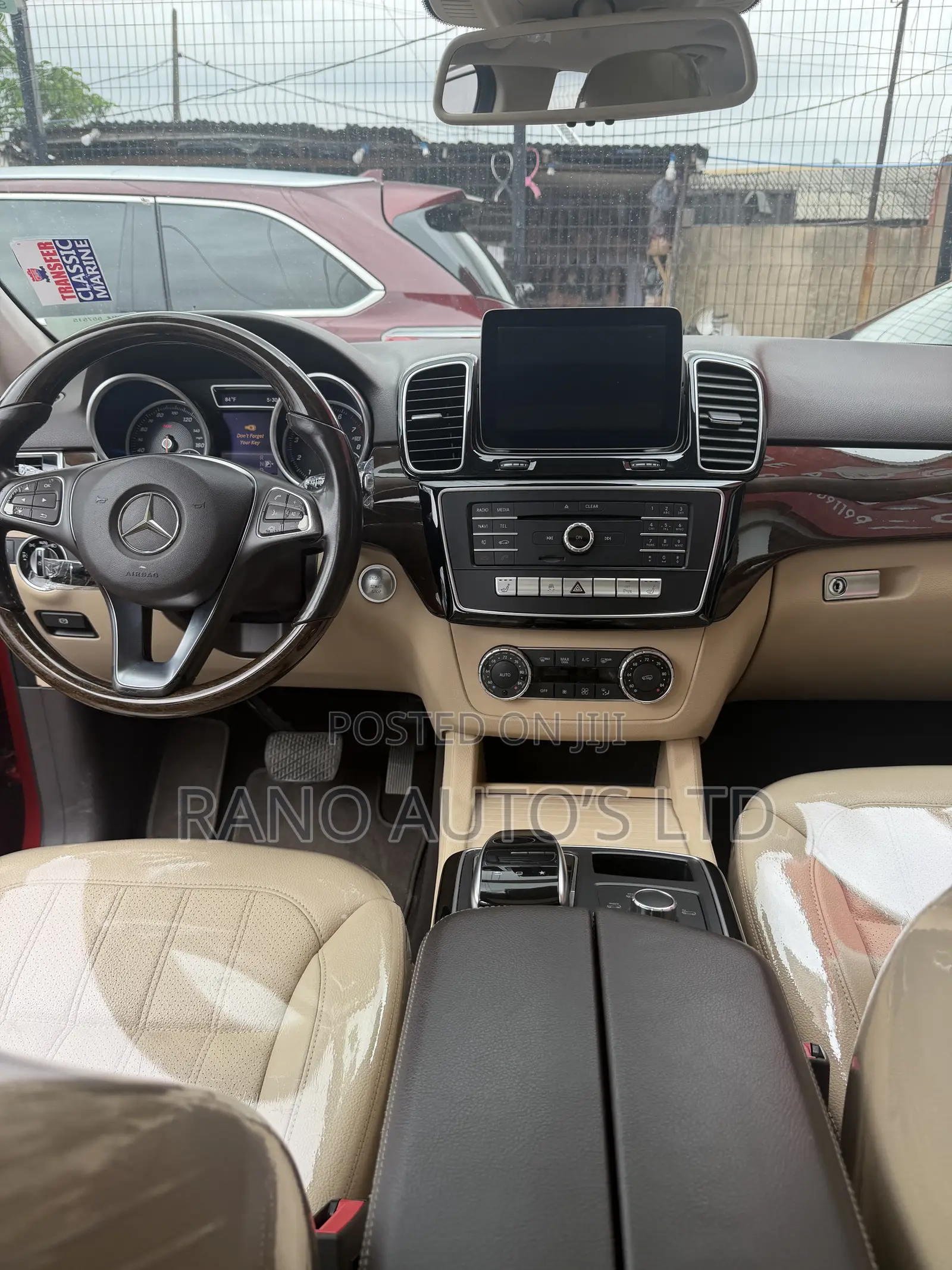 Mercedes-Benz GLE-Class 2017 Red