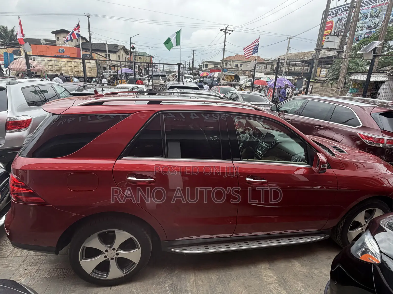 Mercedes-Benz GLE-Class 2017 Red
