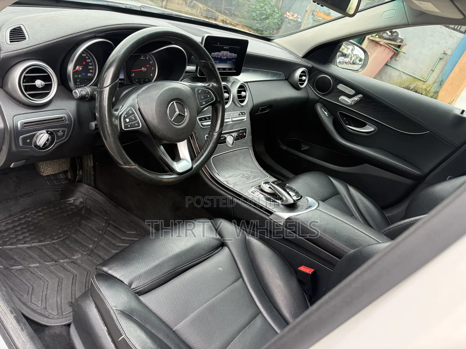 Mercedes-Benz C300 2016 White