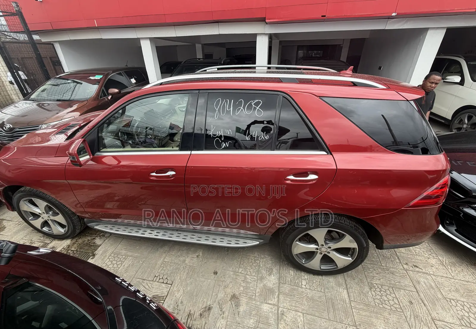 Mercedes-Benz GLE-Class 2017 Red