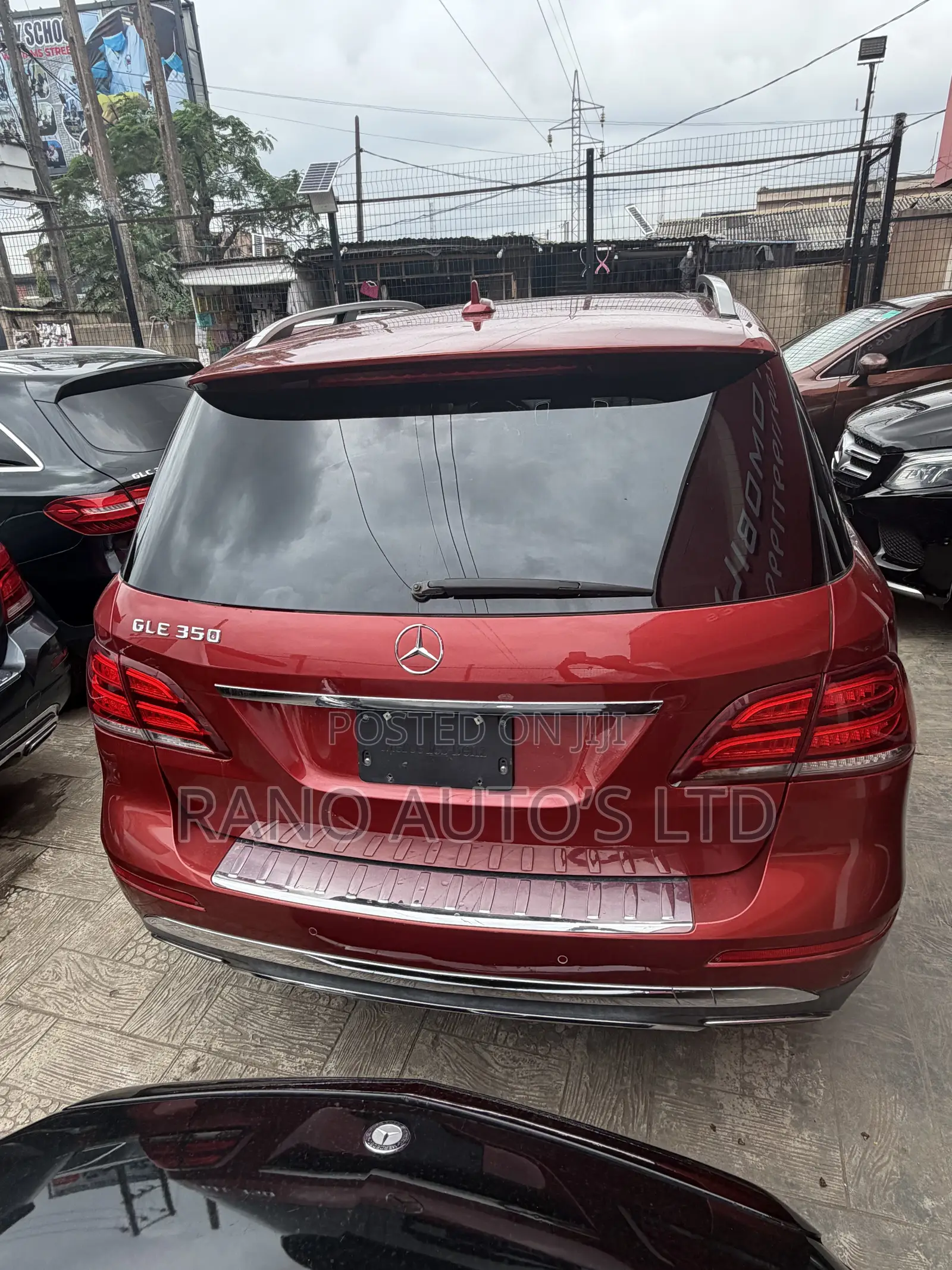 Mercedes-Benz GLE-Class 2017 Red