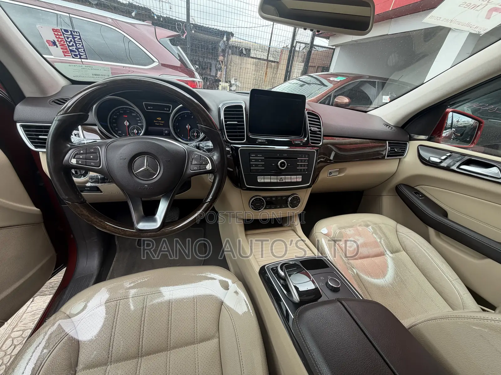 Mercedes-Benz GLE-Class 2017 Red