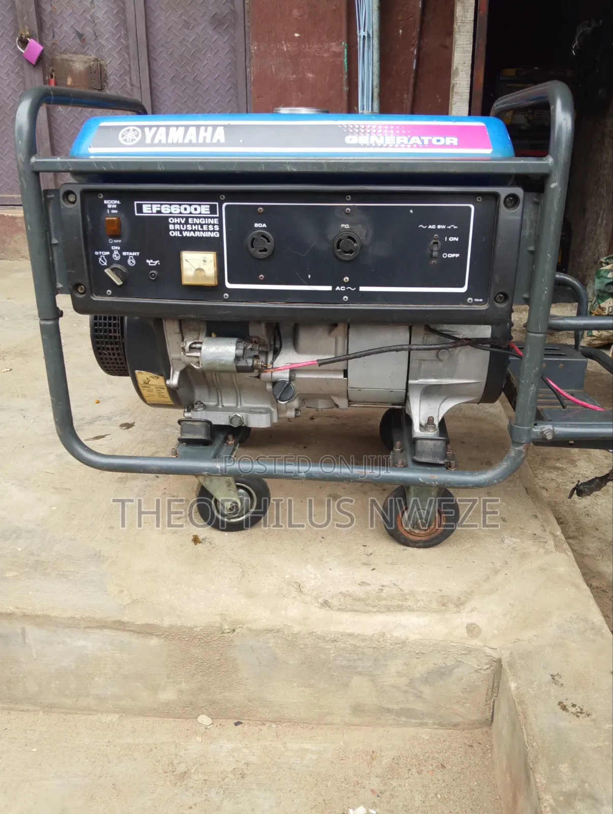 Yamaha 6600 Automatic Japan Generator