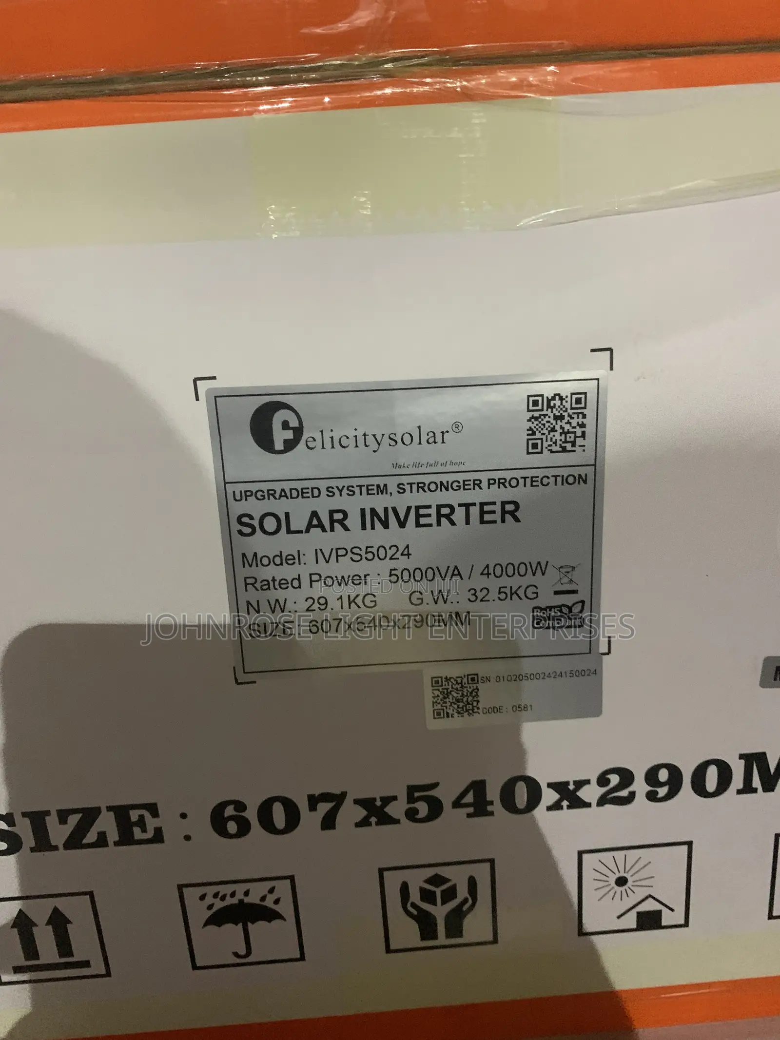 Felicity Ivps Inverter 5kva 24v