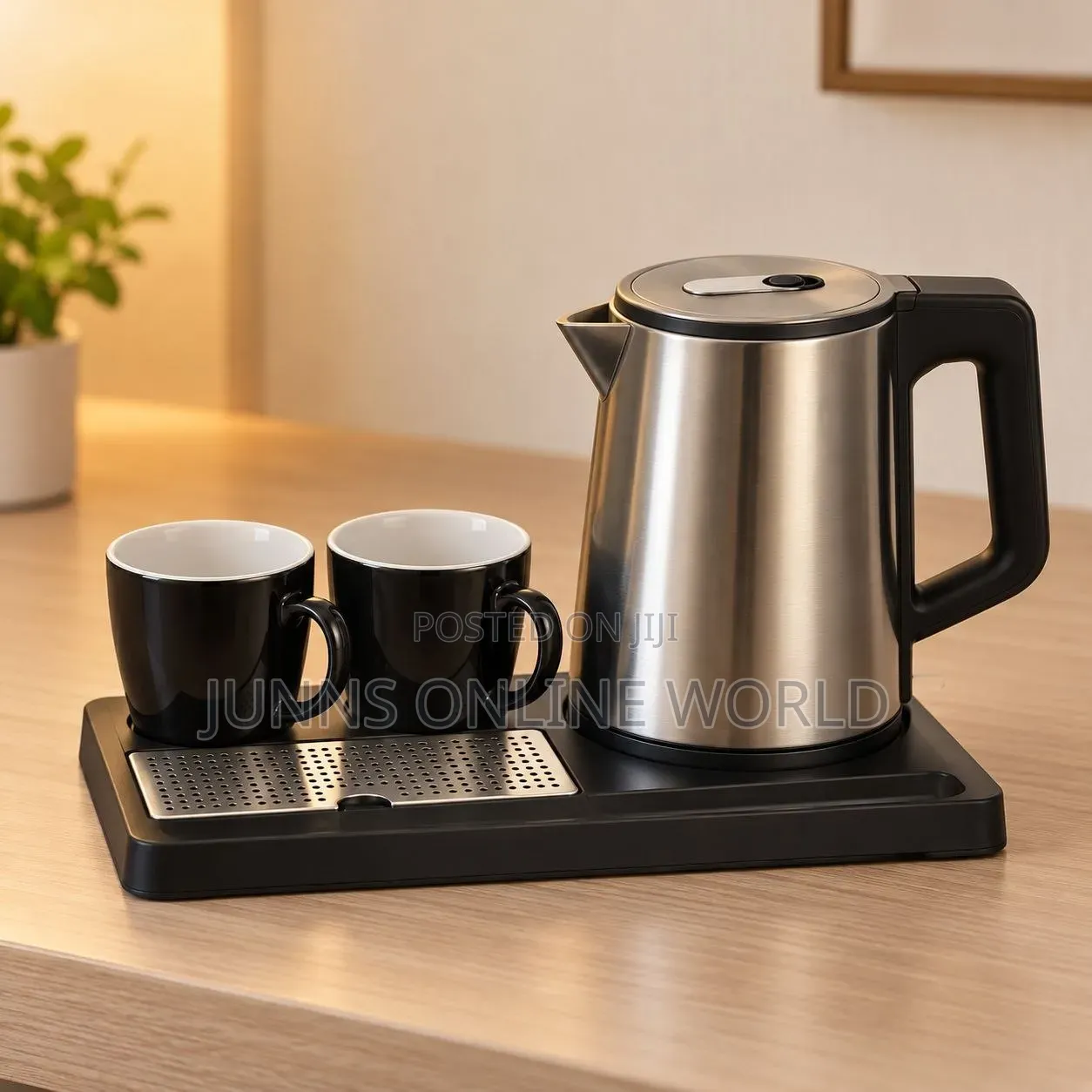 4in1 Hotel Kettle Tray Set