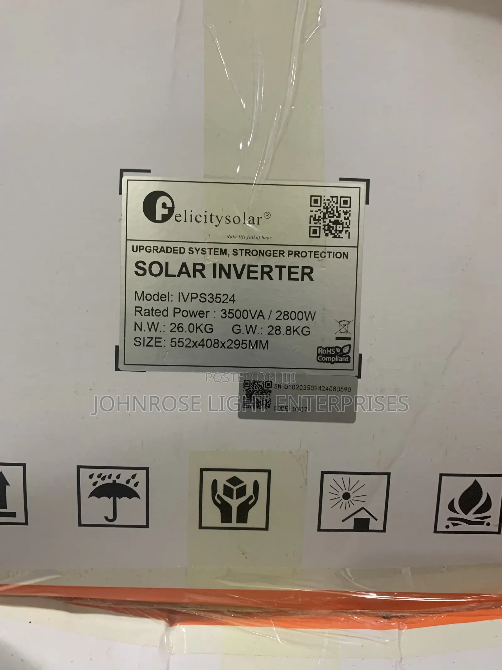 Felicity Inverter 3.5kva 24v