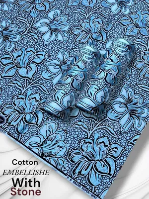Cotton Embellish With Stones