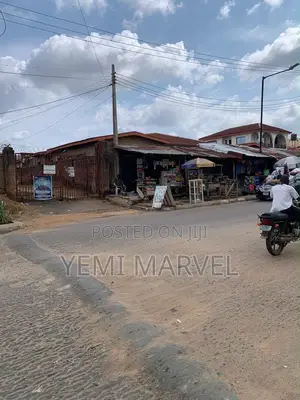 A Standard Commercial 2 Plot of Land Facing the Main Road of Oluyole