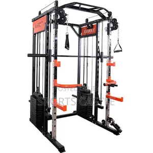Multi-Functional Smith Machine + Cable Crossover