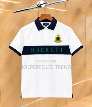 Men Hackett Embroidery Badge T-Shirt