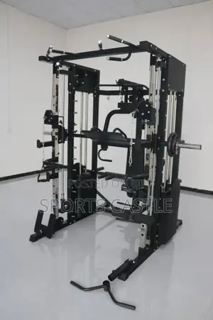 All-in-One Multi-Functional Smith Machine and Functional Trainer,