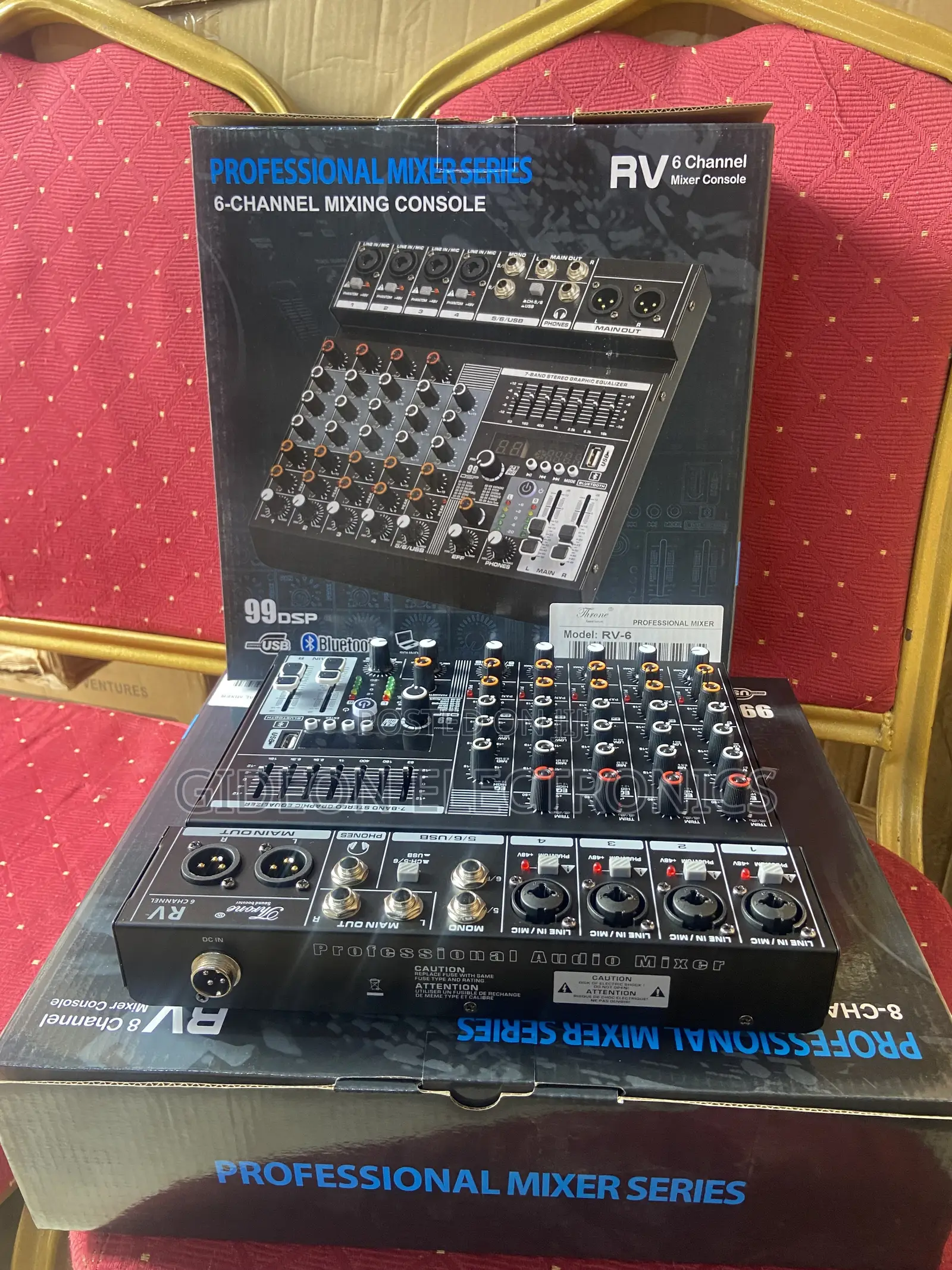 6channels Digital Mixer
