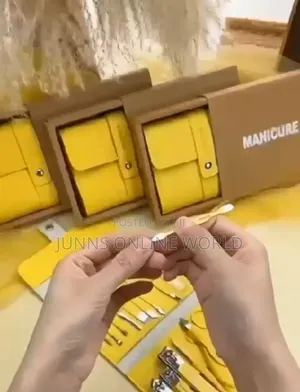 Pedicure Manicure Set in Compact Case