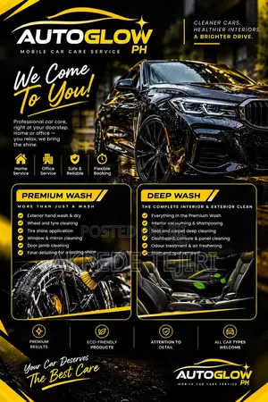 Premium Mobile Car Wash Deep Cleaning | AUTOGLOW PH