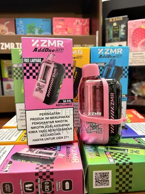 ZMR ADDONE Pink Magnetic Refillable Vape Device – 1300mAh