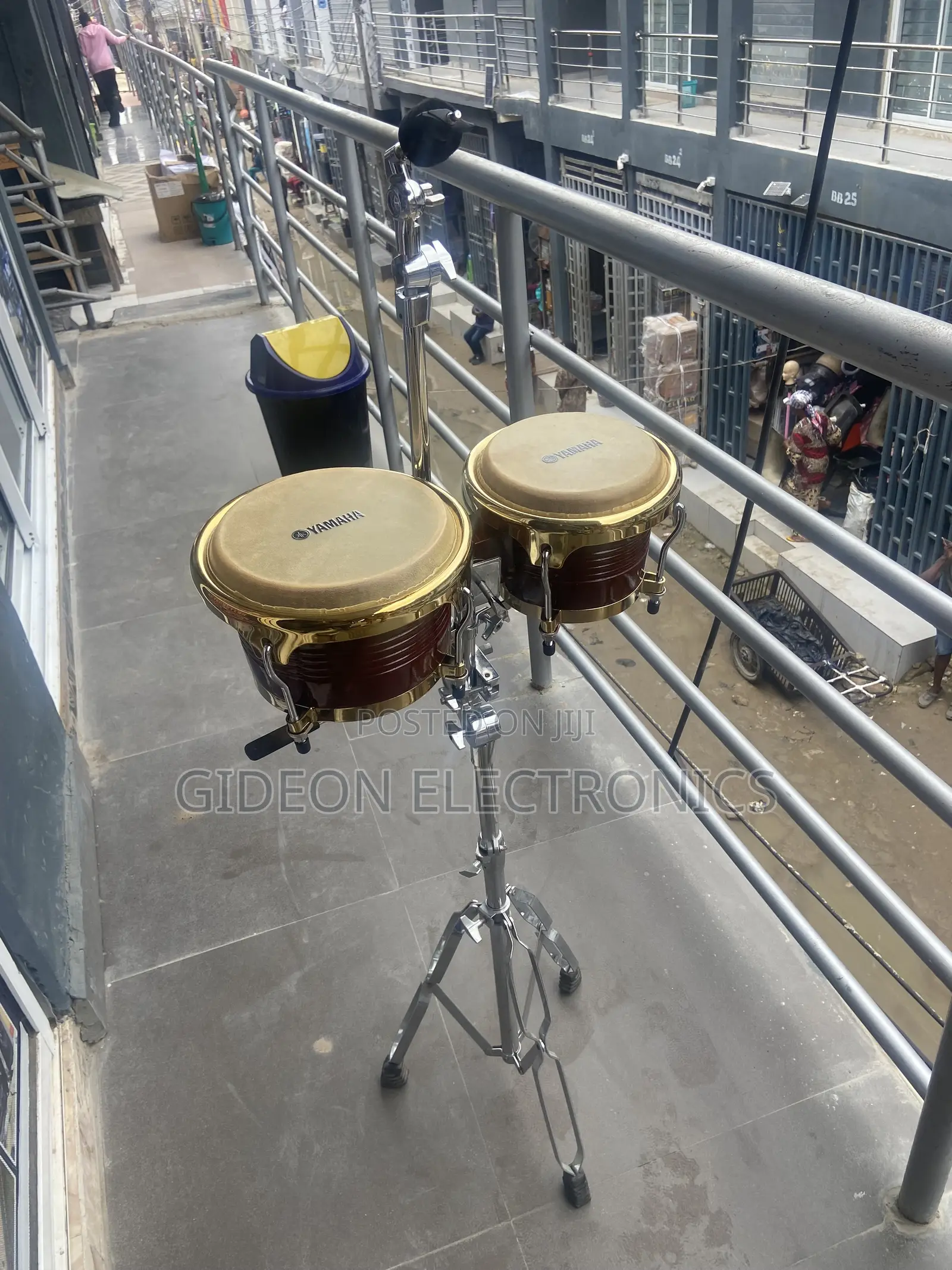Bongo Drum and Clamp
