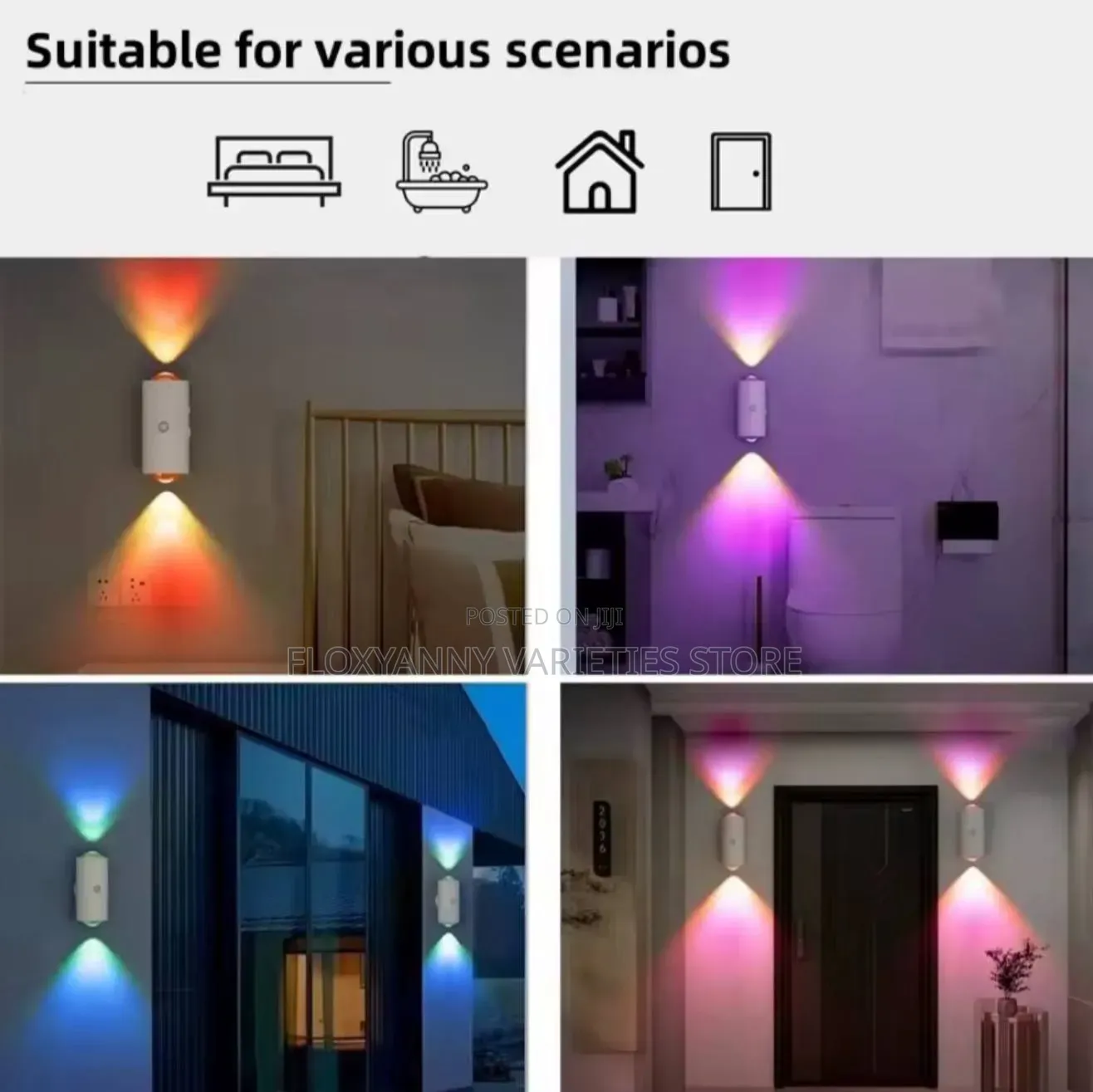 Smart Infrared Sensing Wall Lamp