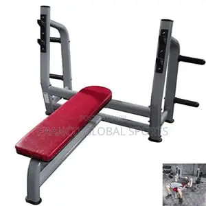 Flat Weightlifting Bench Commercial