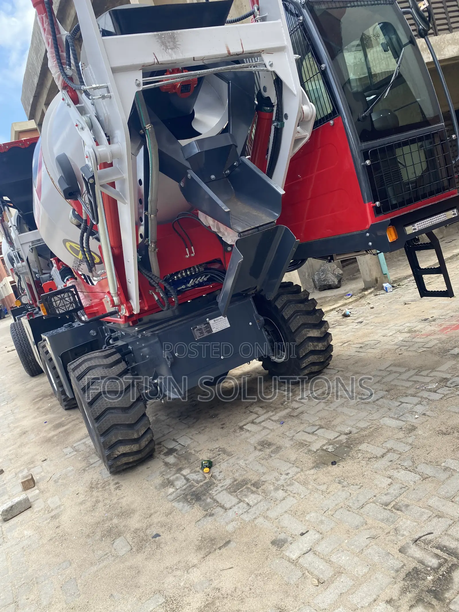 Mobile Mixer 4cubic