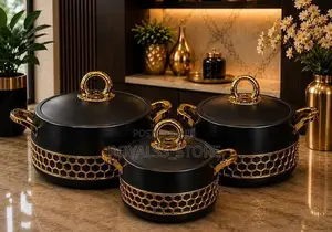 Luxury 3-Piece Insulated Food Warmer / Hot Pot Set