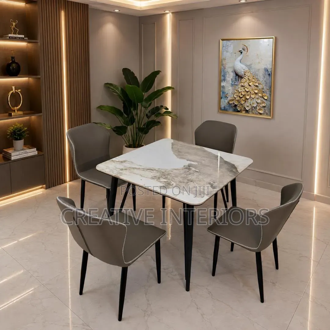 Dining Table Set With 4seater
