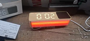 Digital Alarm Clock With Bluetooth Speaker