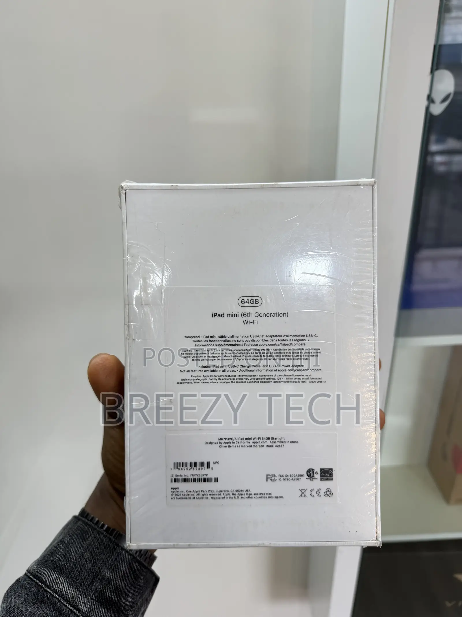New Apple iPad mini (2021) 64 GB White