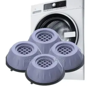 Anti-Vibration Washing Machine AndFridgeStand Pad With Suction - 4 PCS