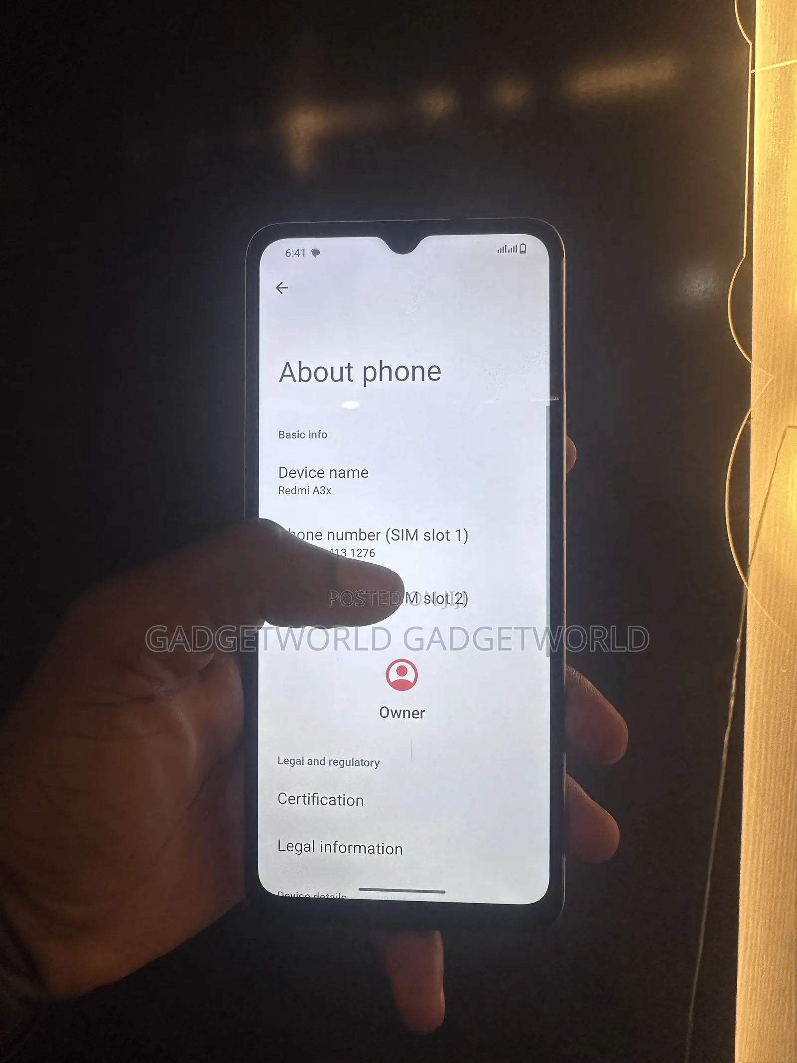 Xiaomi Redmi A3x 64 GB Red