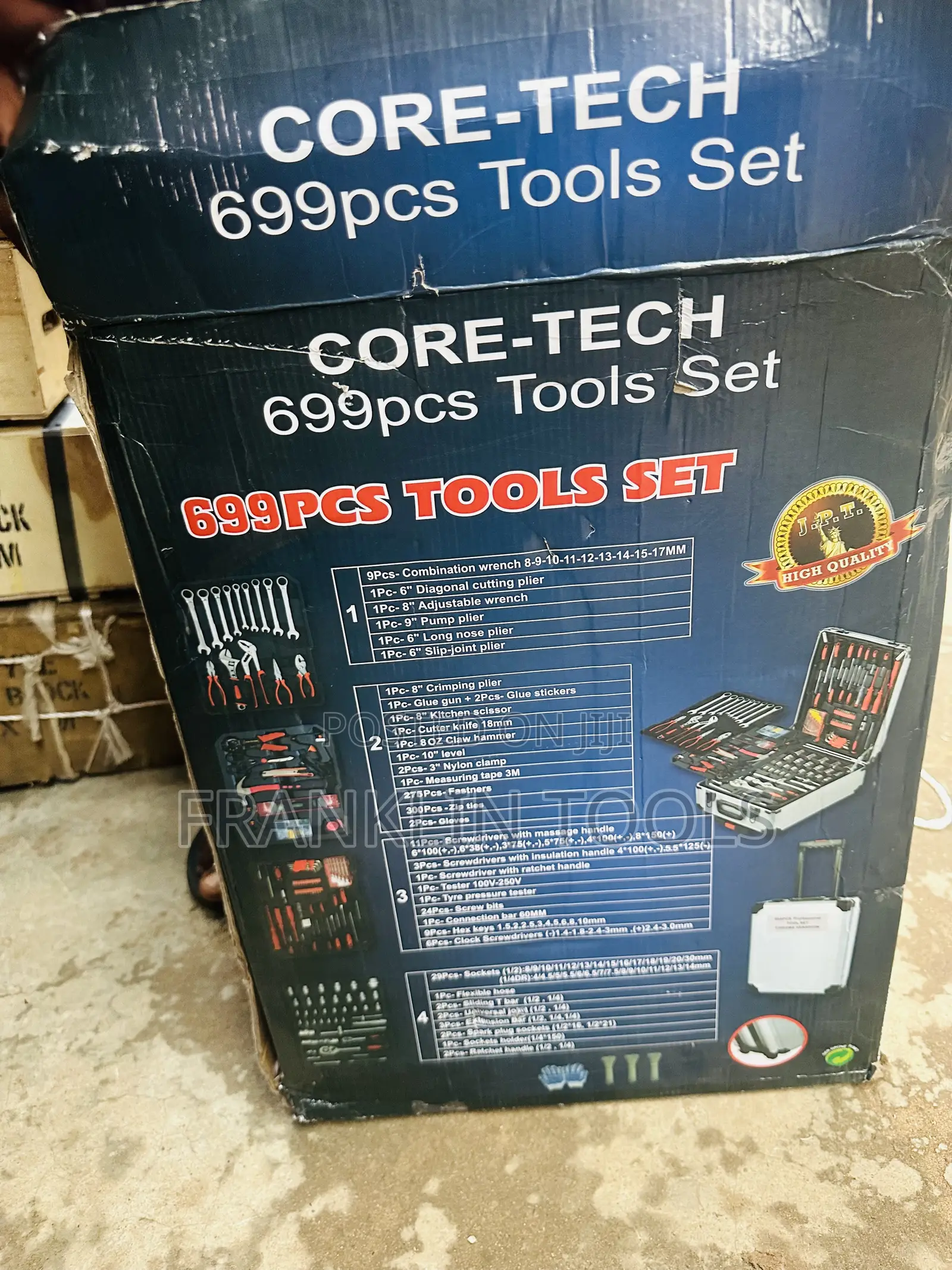 CORE-TECH 699pcs Tools Box Set