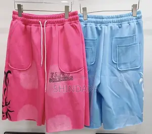 Unisex Oversized Jogger Shorts With Large Pockets
