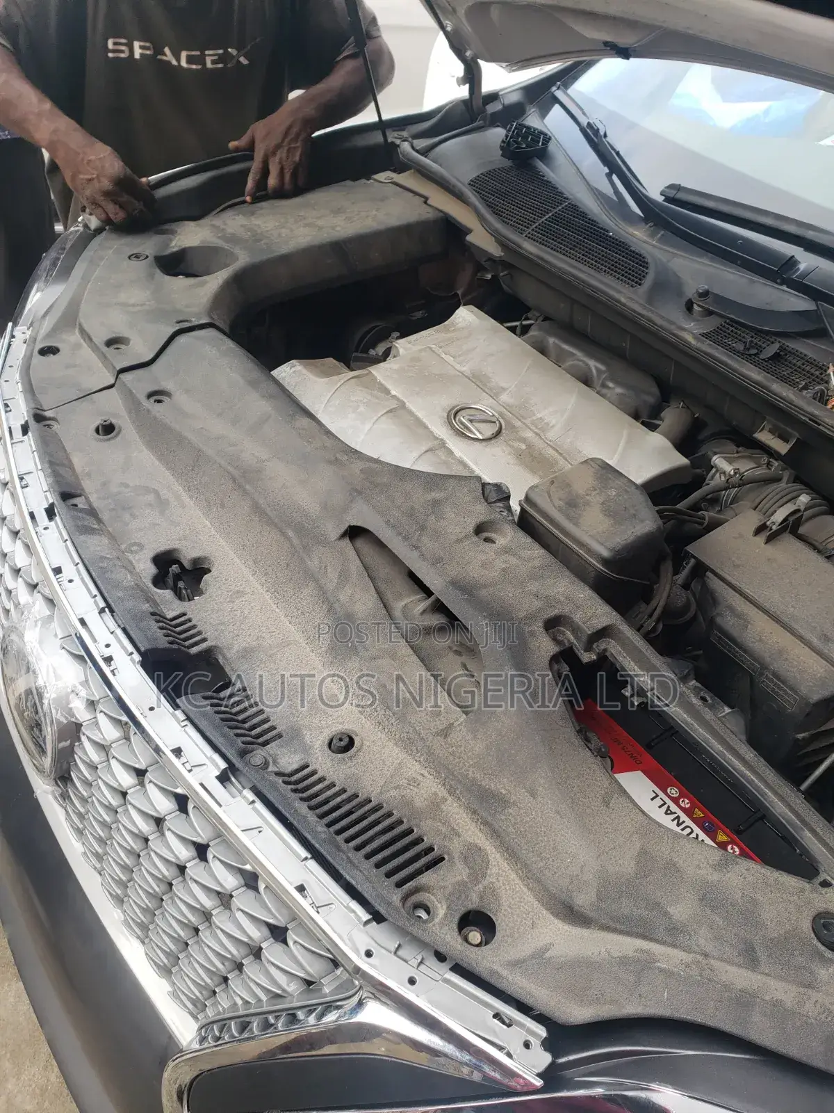 Complete Engine Cover Lexus Rx350 2010 Model