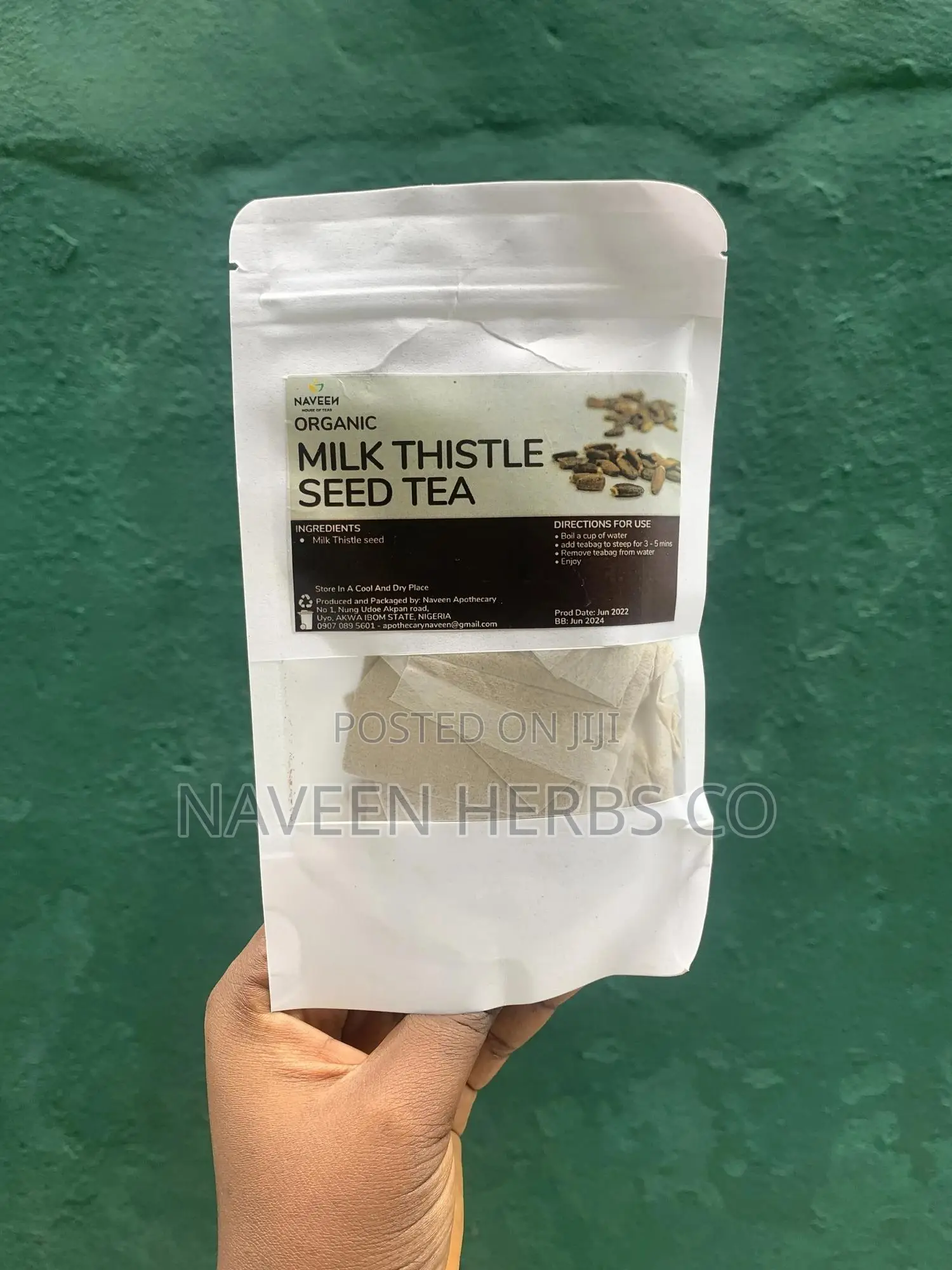 Milk Thistle Seed Tea